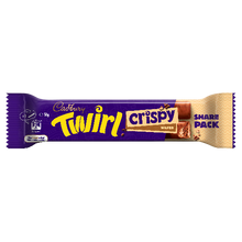 CADBURY TWIN PACK TWIRL CRISPY 58G 1X40