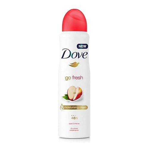 DOVE ANTIPERSPIRANT DEODORANT ADVANCED CARE GO FRESH APPLE AND WHITE TEA SCENT 220ML 1X6
