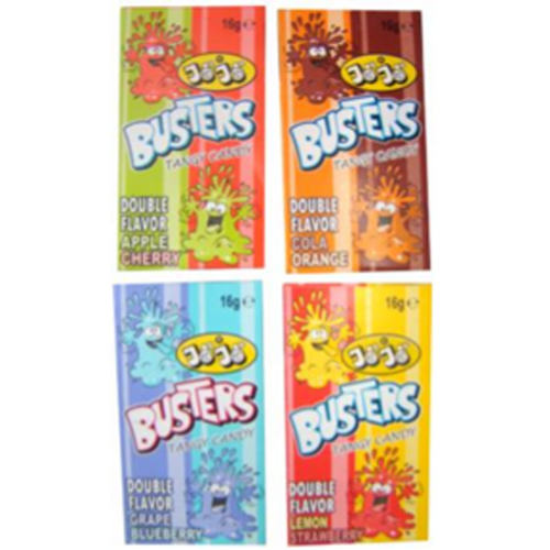JOJO BUSTERS ASSORTED 4PK 64G 1X12