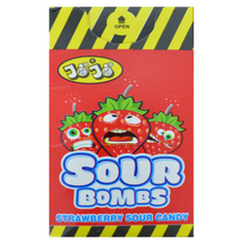 JOJO SOUR BOMBS STRAWBERRY 30G 1X12