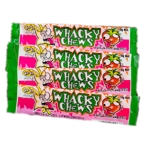 JOJO WHACKY CHEWS VANILLA STRAWBERRY 10G 1X60