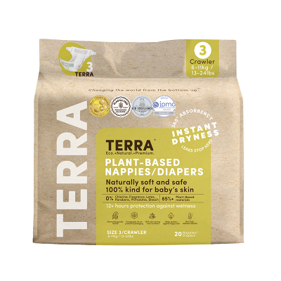 TERRA ECO NAPPIES CRAWLER 20'S 1X8