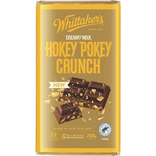 WHITTAKER'S BLOCK HOKEY POKEY CRUNCH 250G 1X12