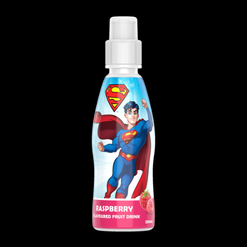 FRUITY BURST SUPERMAN RASPBERRY 250ML 1X24