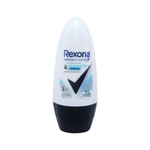 REXONA ROLL ON - INVISIBLE DRY N FRESH 50ML 1X6