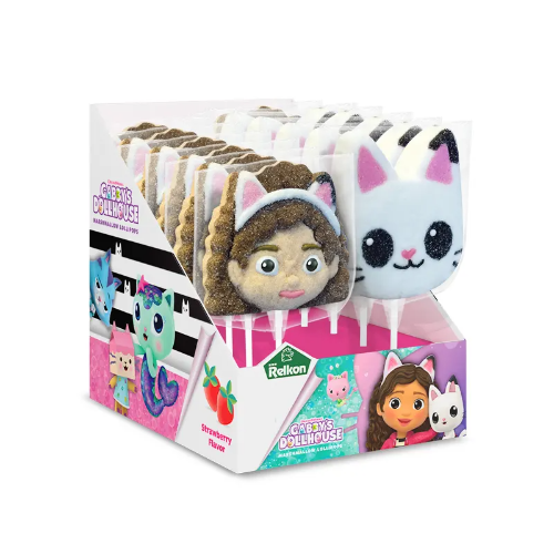 MARSHMALLOW POPS DOLLHOUSE 45G 1X12