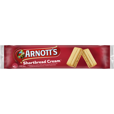 ARNOTT'S SHORTBREAD CREAMS 250G -130297 (Clearance)