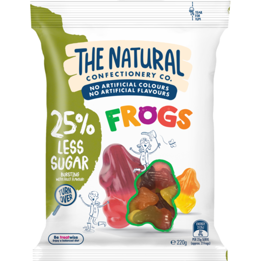 TNCC FROGS REDUCED SUGAR 220G (Clearance)