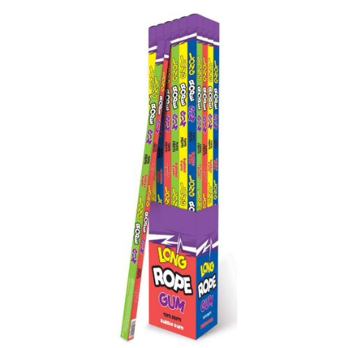 LONG ROPE GUM TUTTI FRUTTI 50G 1X48