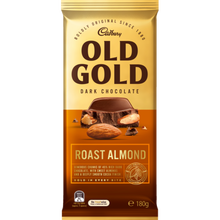 CADBURY BLOCK OLD GOLD ROAST ALMOND 180G 1X14