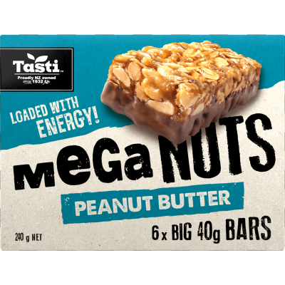 Tasti Meganuts Peanut Butter 40g 1x6