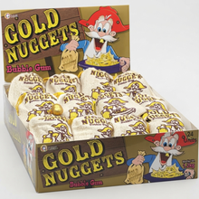 JOJO GOLD NUGGETS BUBBLE GUM 50G 1X24