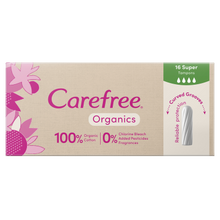 CAREFREE REGULAR TAMPONS ORGANICS SUPER PK16 1X6