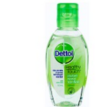 DETTOL HAND SANITISER 50ML 1X6