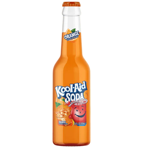 KOOL AID ORANGE SODA 355ML 1X12