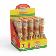 DRAGON NOVELTY BURGER POPS 40G 1X8
