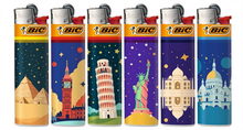 BIC FLIK LIGHTER CITIES 1X50