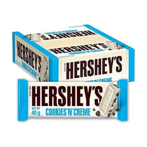 HERSHEY COOKIES & CREAM 40G 1X24
