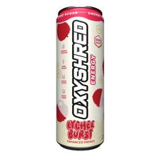 OXYSHRED ENERGY LYCHEE BURST CAN 355ML 1X12
