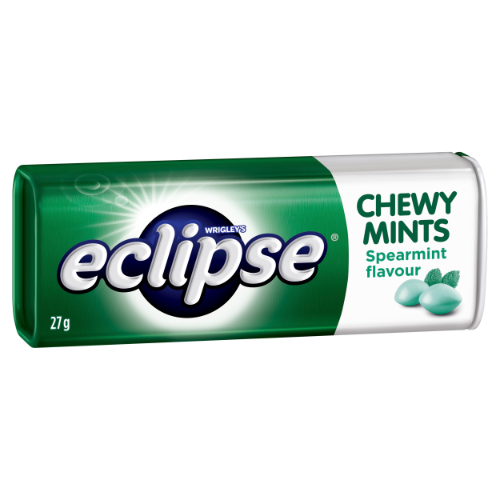 WRIGLEY'S ECLIPSE CHEWY SPEARMINT 27G 1X20