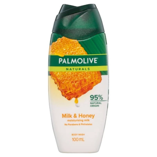 PALMOLIVE NATURALS SHOWER MILK RICH MOISTURE MILK & HONEY 100ML 1X6