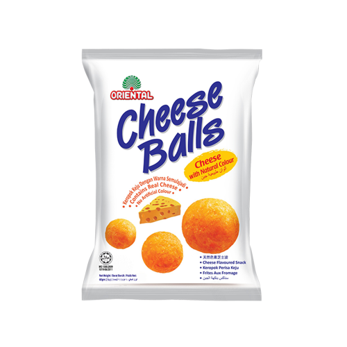 ORIENTAL CHEESE BALL SNACKS 60GX10X6 (Clearance)