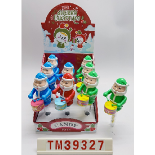 CANDY TOY SANTA DRUMMER 1X9 (TM39327)
