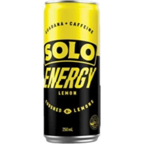 SCHWEPPES SOLO ENERGY 250ML 1X24