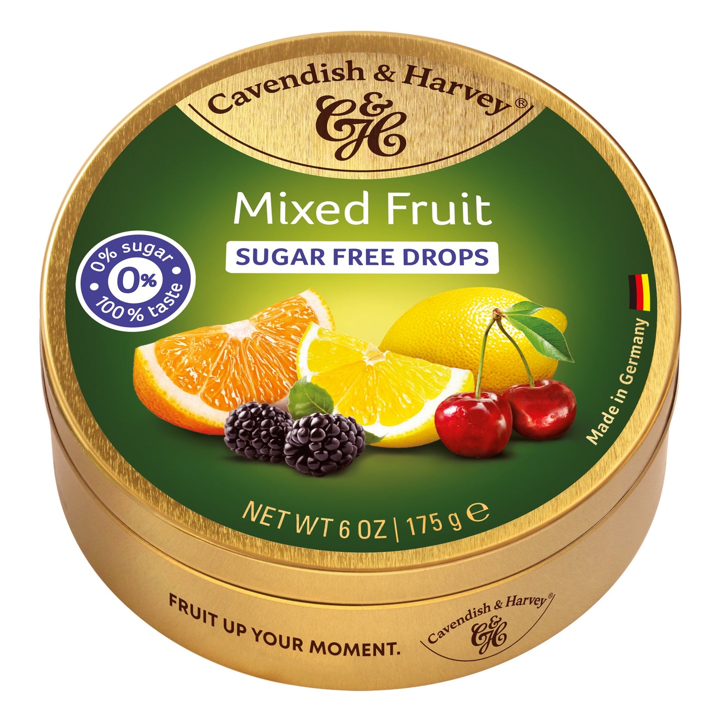 CAVENDISH & HARVEY MIXED FRUIT DROPS 200G 1X10