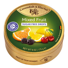 CAVENDISH & HARVEY MIXED FRUIT DROPS 200G 1X10