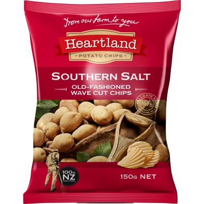 HEARTLAND SOUTHERN SEA SALT OLD FASHION WAVE 150G 1X12