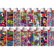 BIC FANCY LIGHTER STREET ART 1X50