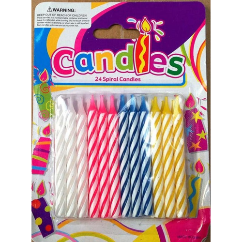 BIRTHDAY CANDLE 1X12