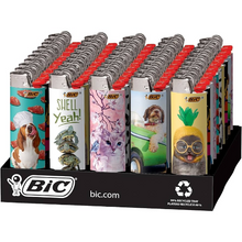 BIC FANCY LIGHTER 1X50 - ANIMAL LOVER