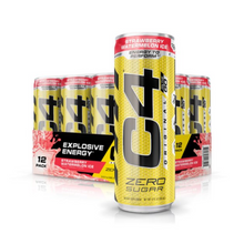 C4 STRAWBERRY WATERMELON ICE CANS 473ML 1X12