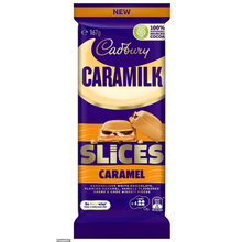 CAD- BLOCK CARAMILK SLICE CARAMEL 165G 1X16