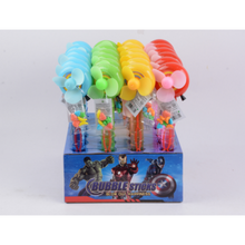 CANDY TOY FAN BUBBLE STICK 1X24 TM38389