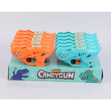 CANDY TOY DINO LOLLIPOP GUN 1X10 TM38796