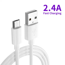 USB CHARGING DATA CABLE 100CM 2.4A