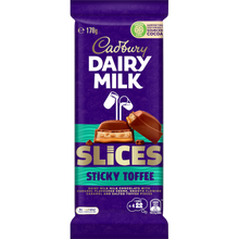 CADBURY BLOCK STICKY TOFFEE SLICE 178G 1X16