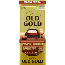 CADBURY BLOCK OLD GOLD ESPRESSO AFFOGATO 180G 1X15