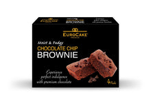 EUROCAKE PREMIUM CHOCO CHIP BROWNIE 30G 4X12