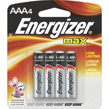 ENERGIZER AAA 4 PAK 1X12