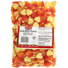 NOW - SOUR PEACH HEART 2 KG