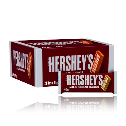 HERSHEY MILK CHOC 1X24 40G