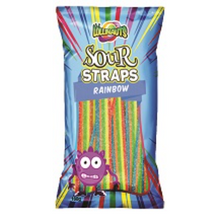 LOLI - L'NAUTS SOUR STRAPS RAINB 160G