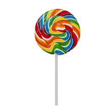 SWIRLY POP RAINBOW 50G 1X24