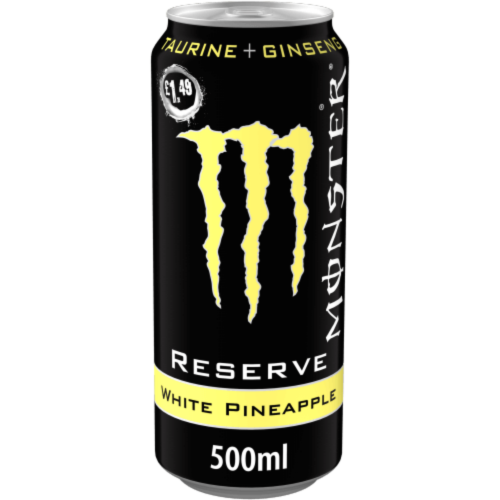 MONSTER WHITE PINEAPPLE 500ML 1X12