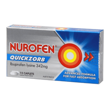NUROFEN QUICKZORB 12S 1X12 CAPLETS