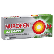 NUROFEN ZAVANCE 256MG 1X12 PK TAB
